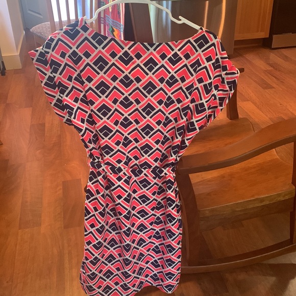Gap patterned midi dress. - Picture 3 of 3